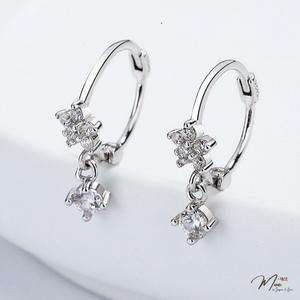 K117 - Khuyên tai bấm hoa sao biển