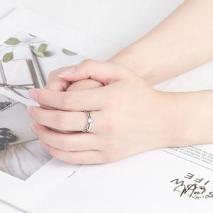 N129 - Nhẫn mặt cười họng xích sơn đen