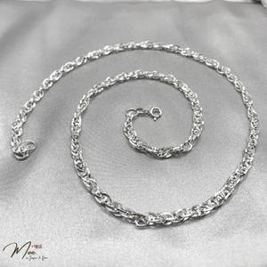 DN15 - Dây chuyền nam xoắn thừng dây mảnh