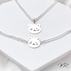 B57 - Dây chuyền mặt con vật chibi cute cho bé