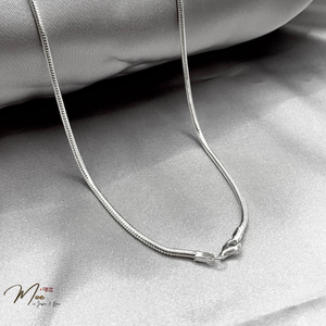 DN13 - Dây chuyền nam lụa bạc dây trơn mảnh (5 chỉ/9 chỉ)