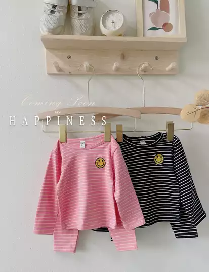 Product image - BỘ SỌC CỔ TRÒN MẶT CƯỜI VÀNG