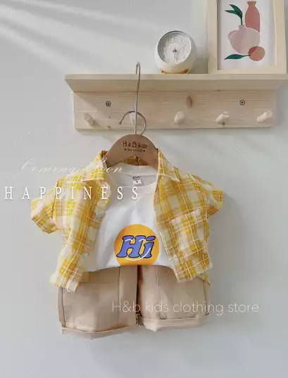 Product image - 277- SÉT 3 CHI TIẾT SƠ MI SỌC 1 TÚI