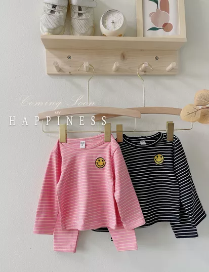 Product image - BỘ SỌC CỔ TRÒN MẶT CƯỜI VÀNG