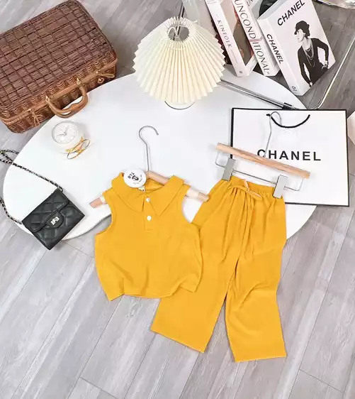 Product image - BỘ BA LỖ THUN TĂM CỔ BẺ