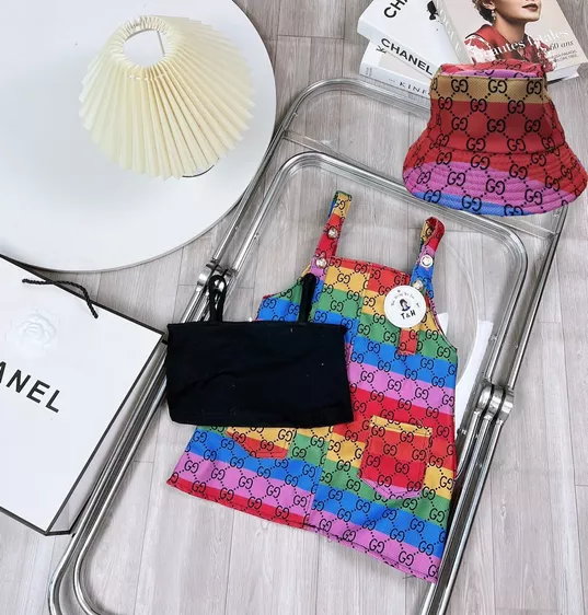 Product image - 667- SÉT VÁY 2 DÂY 5 MÀU KÈM MŨ