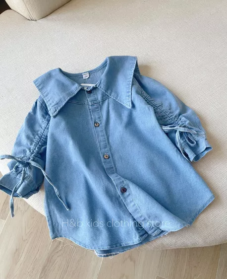 Product image - 621- VÁY BÒ TAY CÓ DÂY RÚT