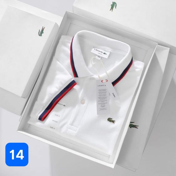 Product image - áo polo cá sấu cotton 14