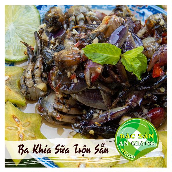 Product image - Mắm Ba khía sữa trộn sẵn Hủ 650gram