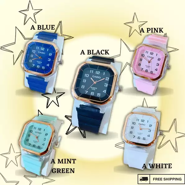 Product image - CASIO ANALOG WATCH SQUARE