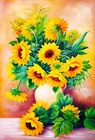 Product image - แจกันดอกทานตะวัน 2