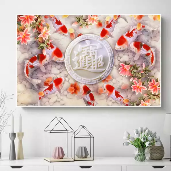 Product image - ปลาคาร์ป มงคล