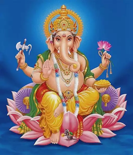 Product image - พระพิฆเนศ ประทับดอกบัว