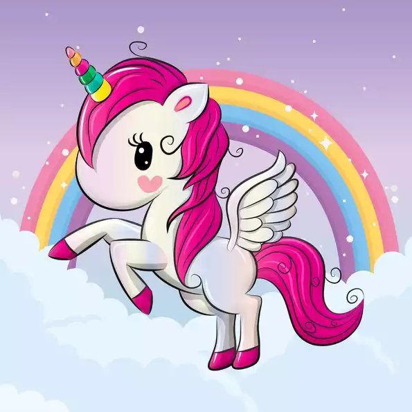Product image - ยูนิคอร์น รุ้งพาสเทล