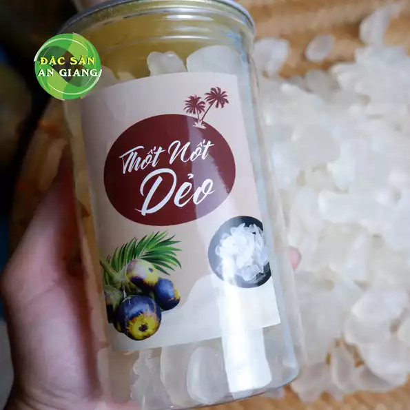 Product image - Thốt nốt sấy dẻo Hủ 500gram