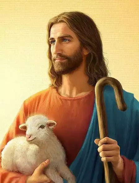 Product image - พระเยซูอุ้มแกะ