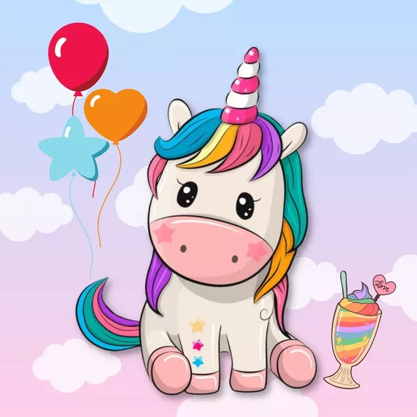 Product image - ยูนิคอร์น ลูกโป่ง