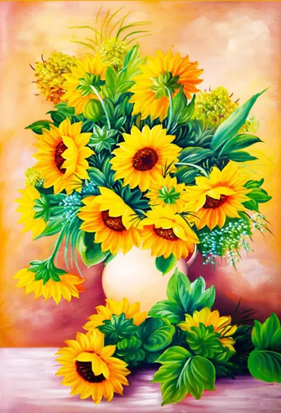 Product image - แจกันดอกทานตะวัน 2