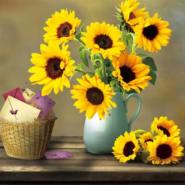 Product image - แจกันดอกทานตะวัน 1