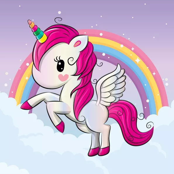 Product image - ยูนิคอร์น รุ้งพาสเทล
