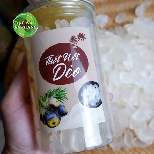 Product image - Thốt nốt sấy dẻo Hủ 500gram
