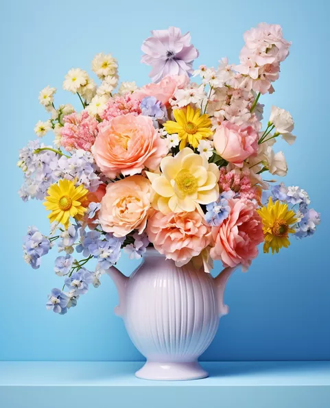 Product image - ดอกไม้พาสเทล