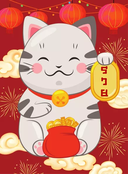 Product image - แมวกวักรวย 2