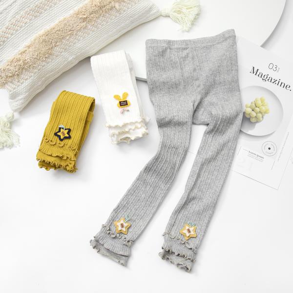 Quần legging bèo gấu