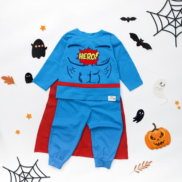 Set siêu nhân Hero kèm áo choàng
