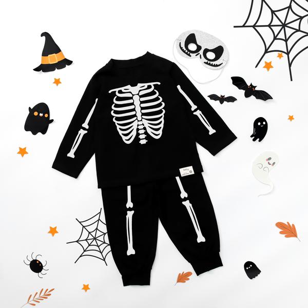 Set bộ xương Halloween kèm mặt nạ