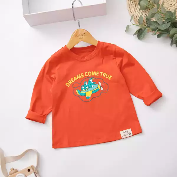 Áo thun dài tay bé trai