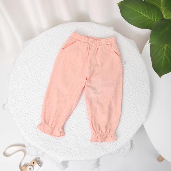 Quần đũi nhún bèo gấu