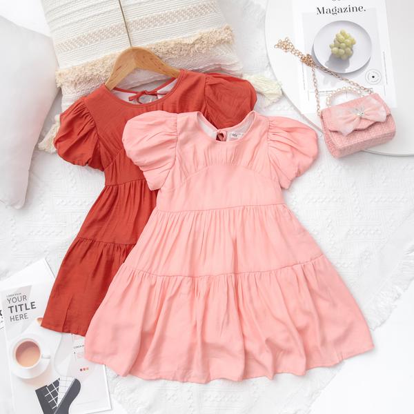 Váy đũi tầng tay chuông