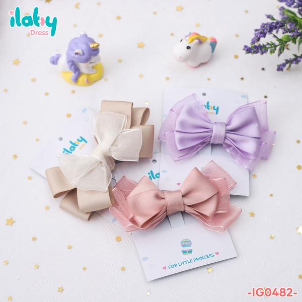 NEW Kẹp tóc ruy băng