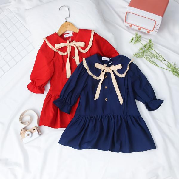 Váy đũi đuôi cá phối cổ