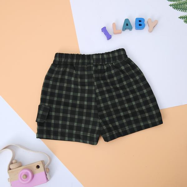 Quần thun short họa tiết