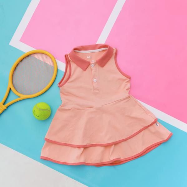 Váy cotton chân váy xoè 2 tầng