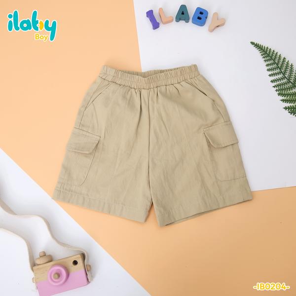 Quần ngố kaki túi ốp