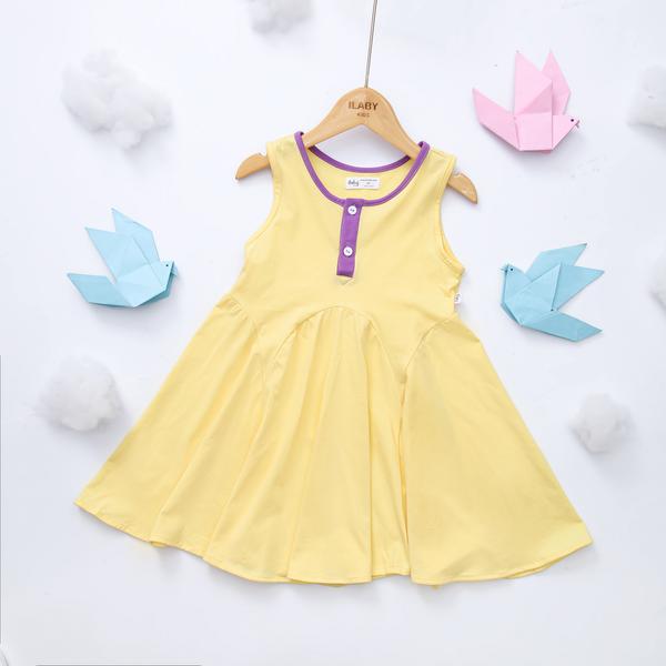 Váy thun sát nách cắt vòm