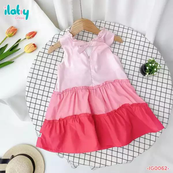 Váy đuôi cá phối 3 màu