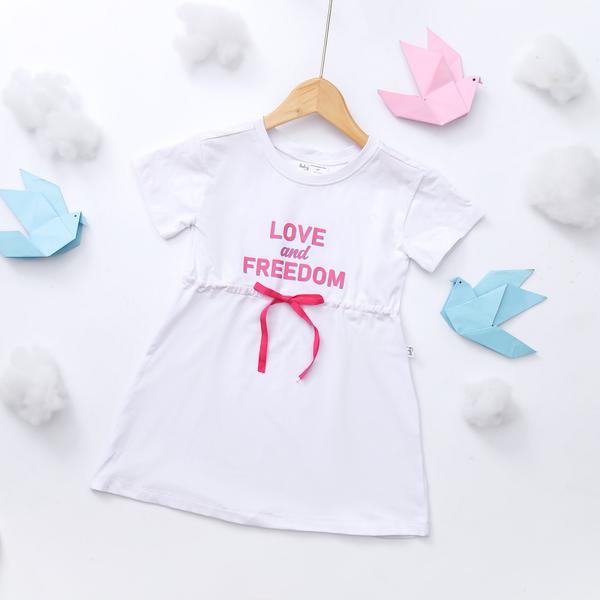 Váy thun dây eo LOVE and FREEDOM