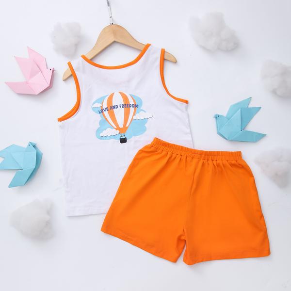 Set ba lỗ bé trai in hình sau lưng