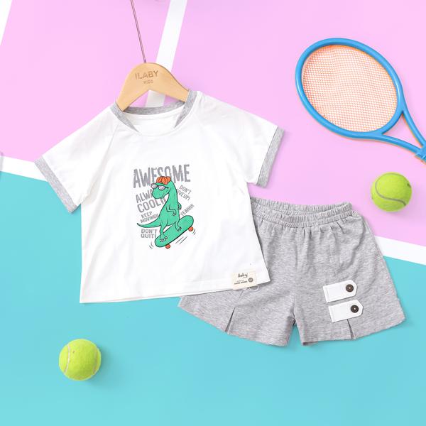 Set áo bomber quần phối đai