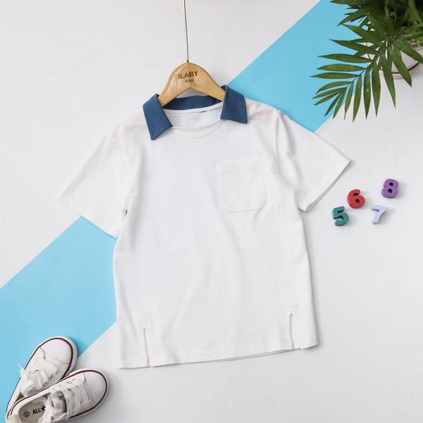 Áo bé trai xẻ gấu