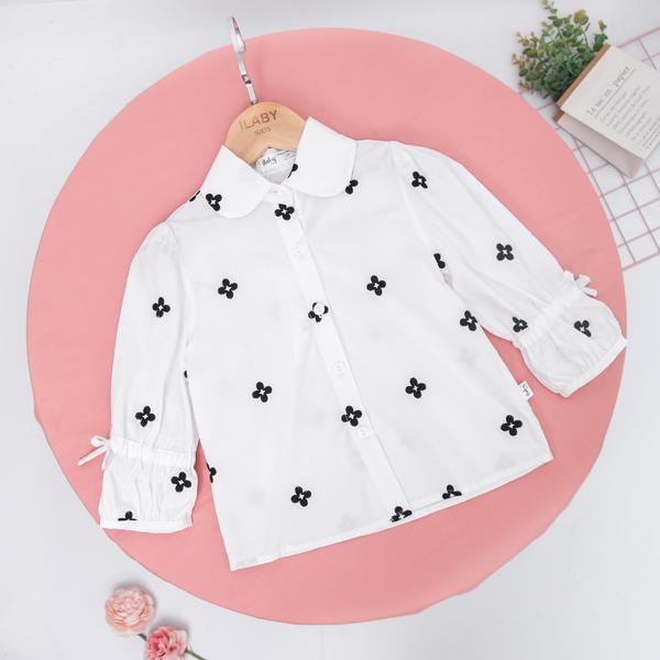 Áo sơ mi thêu hoa