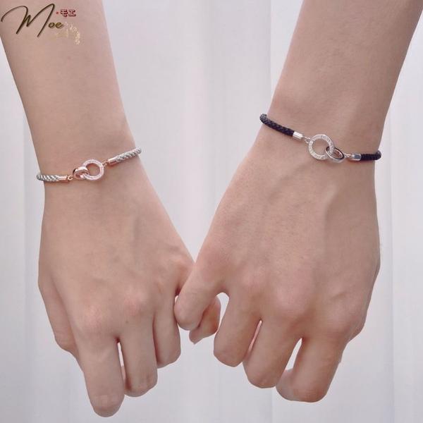 ĐT16 - Lắc tay đôi Circle lồng