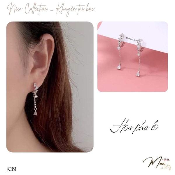 K39 - Khuyên Hoa pha lê