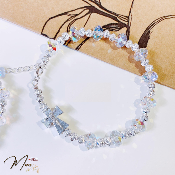 LT364 - Lắc tay pha lê thánh giá