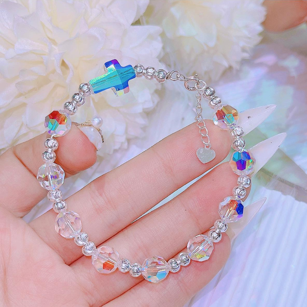 LT371 - Lắc tay thánh giá pha lê swarovski