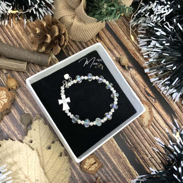 LT364 - Lắc tay pha lê thánh giá